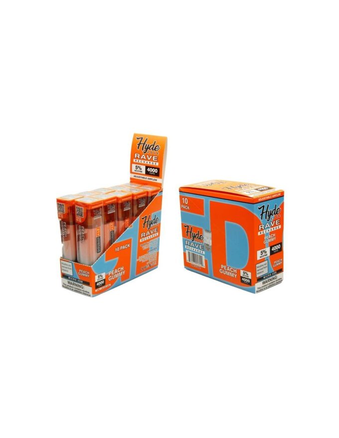 Hyde Edge RAVE 4000 Puffs Rechargeable TFN - Image 3