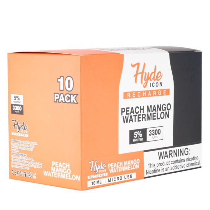 Hyde Icon RECHARGE 3300 Puffs *5 PACK* (Master Case of 50)